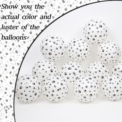 60pcs Paw Print Balloons 12inch - Image 4