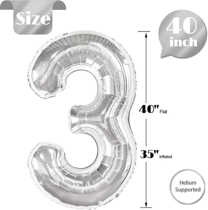 Sliver 3 Balloon - Image 5
