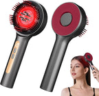 Electric Scalp Massager, 3-in-1 Hair Oil Applicator & Cordless Electric Head Massager, IPX7 Waterproof, Portable Scalp Brush for Home & Travel, Grey