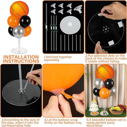 Basketball Party Balloons Stand Kit - Image 3