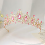 Princess Tiara and Crown for Women Wedding Tiaras for Bridal girls Tiaras and Crystal Crowns Rhinestone Headband Metal Hair Accessories for Costume Birthday Party Prom Gifts