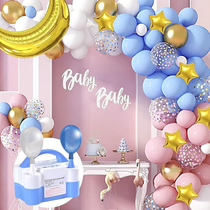 Electric Balloon Pump, Portable Electric Balloon Blower Machine Balloon Air - Image 6