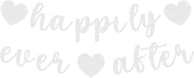 Pre-Strung Happily Ever After Banner by EONNCNT