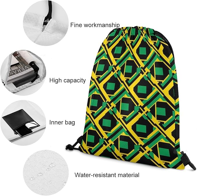 Swimming Drawstring Sack Waterproof Gym Backpack - Image 4