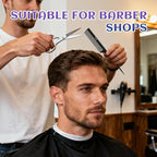 2Pcs Combs for Women and Men，Professional Black Carbon Fiber Teasing Comb，Combs for Hair Stylist, Fine and Wide Tooth Styling Comb for All Hair Types（Style 3）