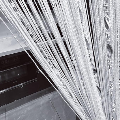 ave split 100cmX200cm Decorative Door String Curtain Beads Wall Panel Fringe by avesplit
