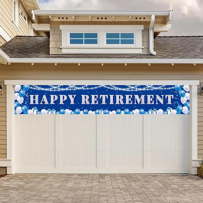 Large Happy Retirement Yard Sign Banner - Image 3