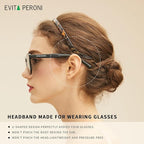 EVITA PERONI Hair Bands - No Pressure, No Headache, Comfortable Thin Non-Slip Headbands for Women's Hair and Fashion (2PCS)
