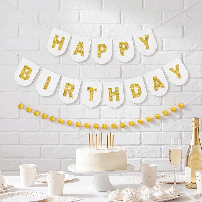 Hahafelt 125 Pcs Make Your Own Banner Kit Personalized Handmade Name Scallop - Image 7