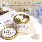 Spa Gifts for Women Bath Gift Set, BlueBell Relaxing Spa Gift Baskets Home Bath Set Self Care Kit Care Package Thank You Christmas Birthday Gifts for Women Mom Her Friend Sister Teen Girl Wife Grandma