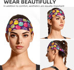 Easter Bunny & Eggs Style Sports Headband for Men Women Moisture Wicking Sweatband for Basketball, Running, Gym