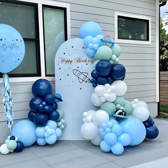 Navy Blue Balloons 110pcs 12 Inch Latex Balloon - Image 3