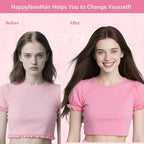 Hair Toppers for Women Real Human Hair, Hair Pieces for Women with Thinning 6x7inch Large Base 360° Cover 12inch Add Volume 55g(#1Toppers-12inch)