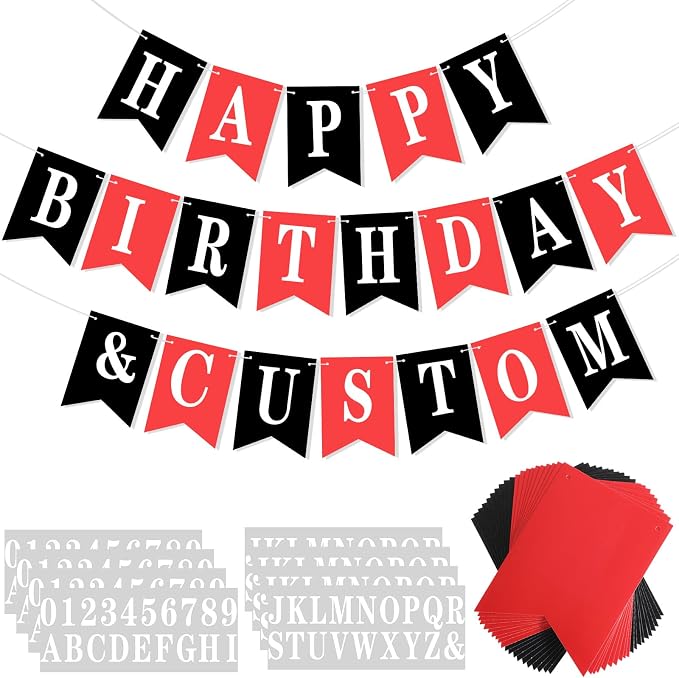 Mooliwe 171 Pcs DIY Custom Banner Kit Make Your Own Customizable Sign by Mooliwe