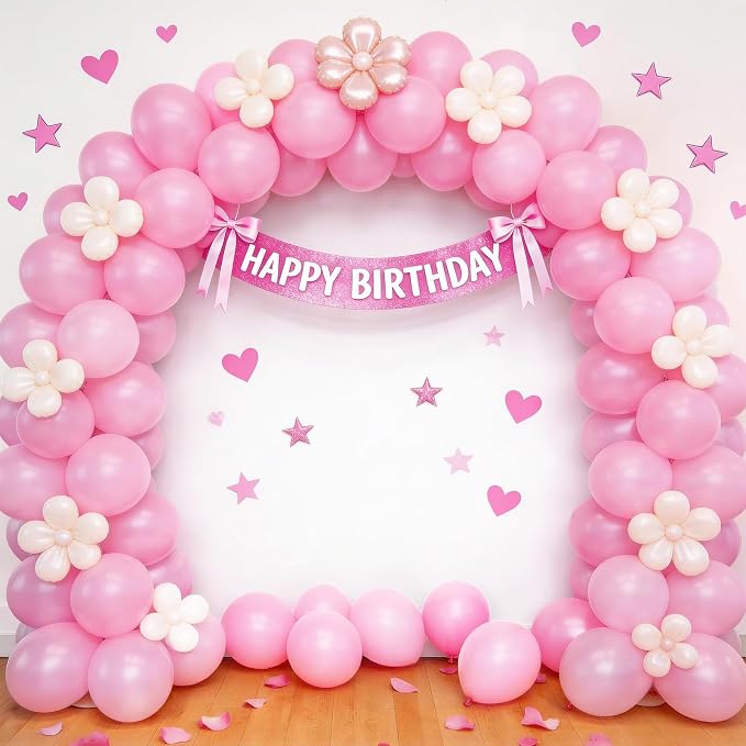 LOLStar Macaron Pink Balloons, 12 inch Latex | Birthday, Engagement, Baby Shower - Image 6