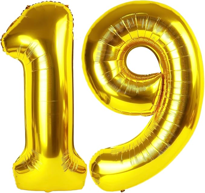 Gold 19 Balloon by IWERP