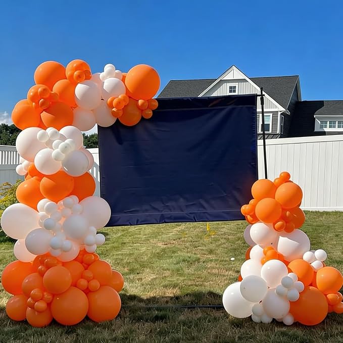 YMSZ Orange Balloons Arch Kit, Thanksgiving Day Party Decoration | 134pcs - Image 7