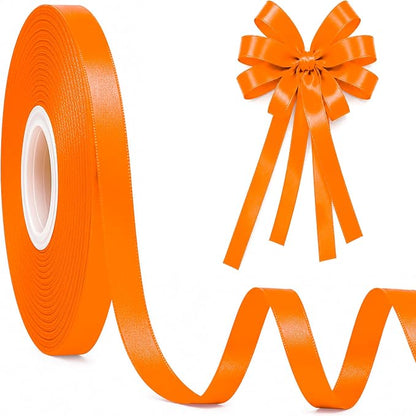 3/8In 30Yards Orange Thin Ribbon by Fullive