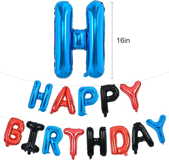 TONIFUL Happy Birthday Balloons - Image 2