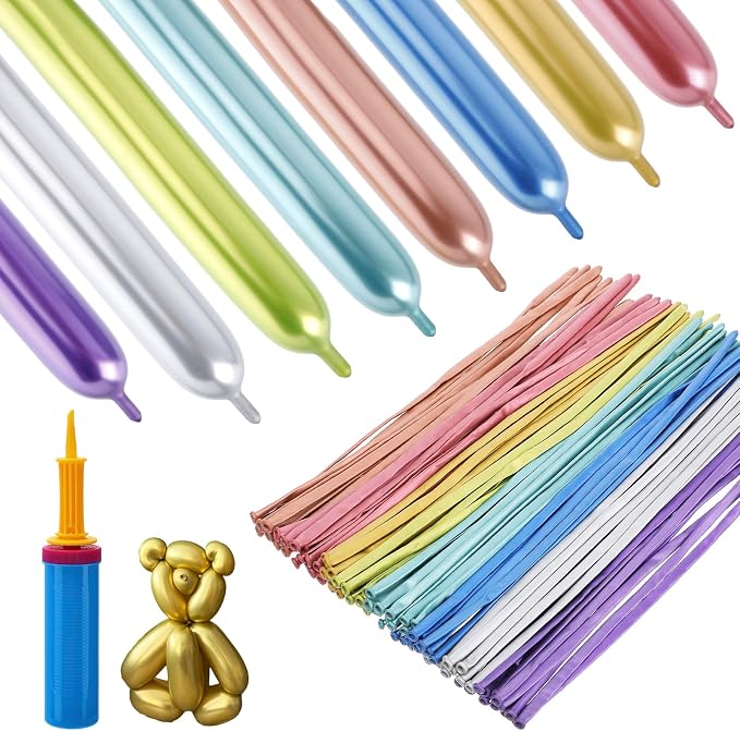 Apipi 100 Pcs Premium Latex 260 Balloons Kit by Apipi