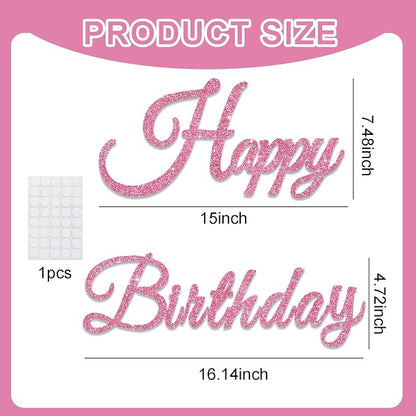 TONIFUL Happy Birthday Sign - Image 2