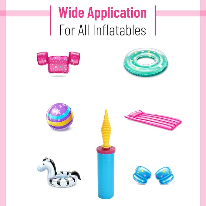 Mr. Pen- Balloon Pump Handheld, 2 Pack | 2-Way Dual Action Ballon Pump Inflater - Image 6