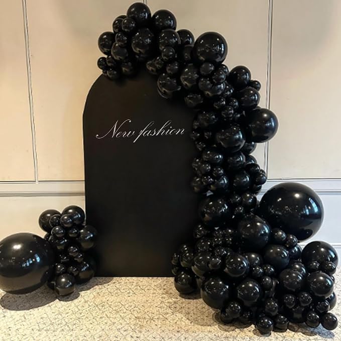 Awenztech Black Balloons 12 inch - Image 6