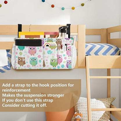 Bedside Caddy Hanging Bunk Bed Caddy Bed Organizer Hanging Pocket - Image 6
