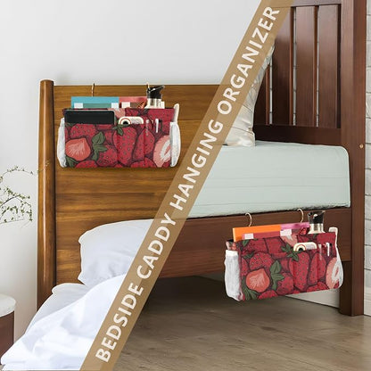 Bedside Caddy Hanging Bunk Bed Caddy Bed Organizer Hanging Pocket - Image 7