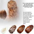 4 PCS Flat Large Hair Clips for Women, Duck Billed Lay DownHair Claw Clips, Strong Hold Matte Hair Barrettes for Women Thin Hair, Duck Billed Lay Down Hair Clips, designed for women