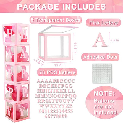 Ledido Transparent Balloon Boxes - Image 2