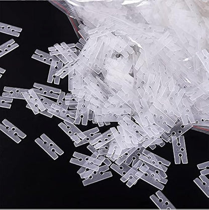 200pcs Plastic Balloon Clips Ties by GNYOHUA