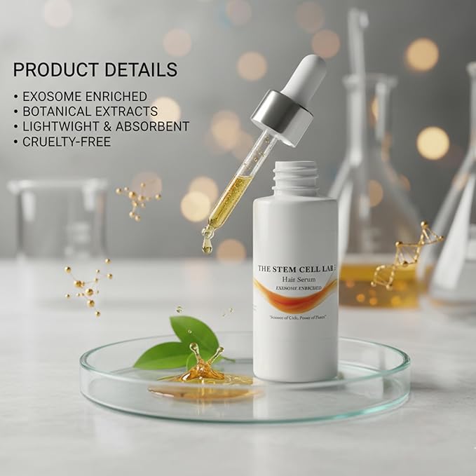 The Stem Cell Lab Hair Serum, Exosome Enriched, 50ml