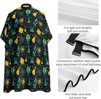 Extra Large Hair Salon Cutting Cape, Science Math Physical Chemical Biology Haircut Apron Haircut Gown for Barbers