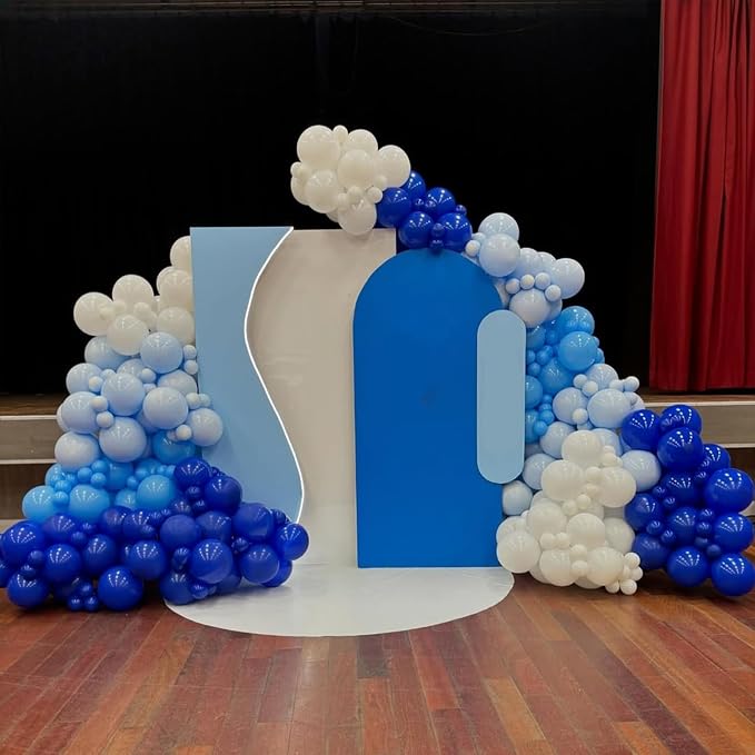 Lukiituke Blue Balloons, Graduations, Baseball Party Decorations - Image 8