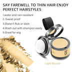 Root Touch Up Hair Color Powder For Concealing Hair Loss and Thinning, Gray Hair Shadow Powder Root Cover Up Hairline Powder For Women Men Eyebrows, Beard Line