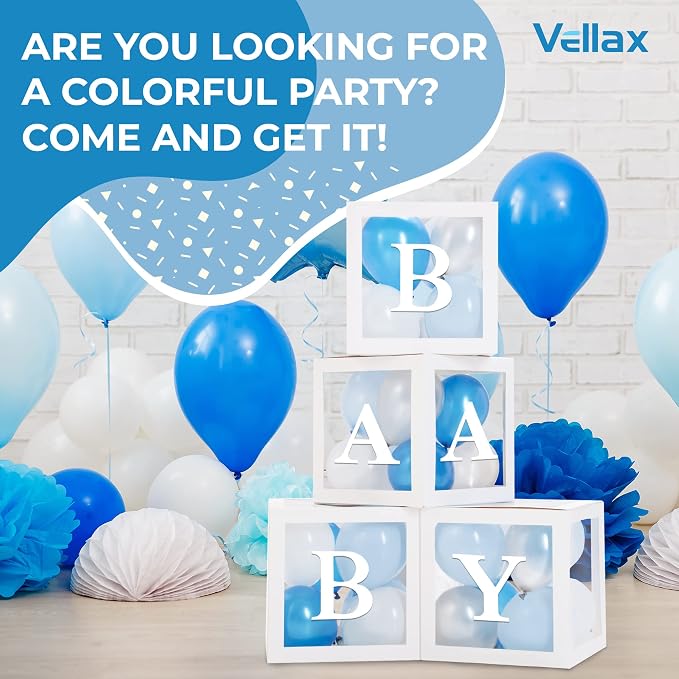 44-Piece Baby Shower Decorations - Image 10