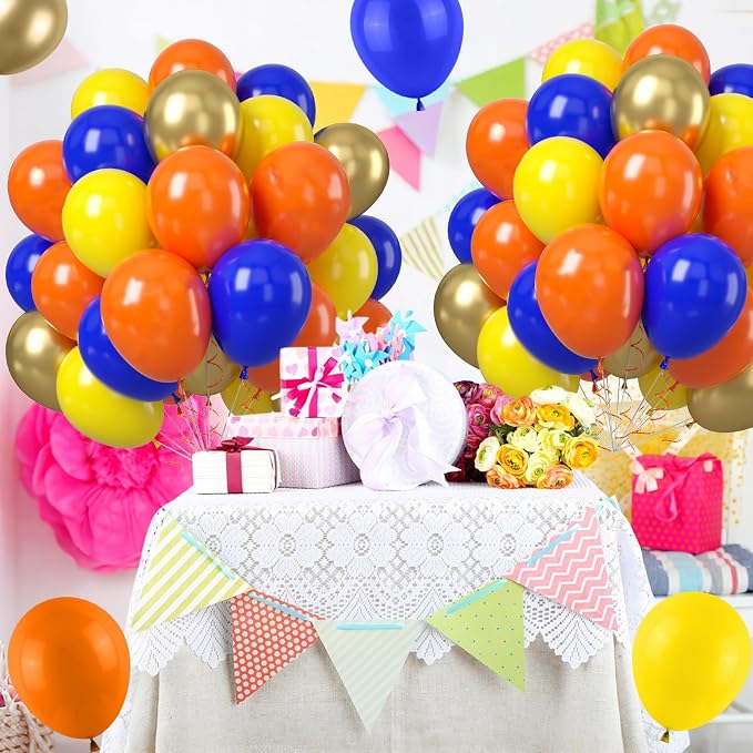 Blue and Orange Balloons - Image 6