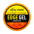 AllDay Locks Edge Gel (5 oz) | Extreme Hold, Moisturizing Edge Control Smoother | Eucalyptus, Rosemary, Olive Oil | No Frizz, Flakes, or Grease | Sleek 'n Slay Edge & Baby Hairs | 5 oz