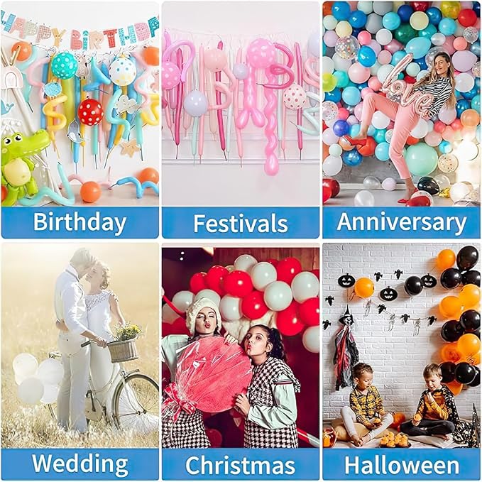 Balloon Pump Electric Air Pump for Balloons Portable Balloon Inflators Blower - Image 6