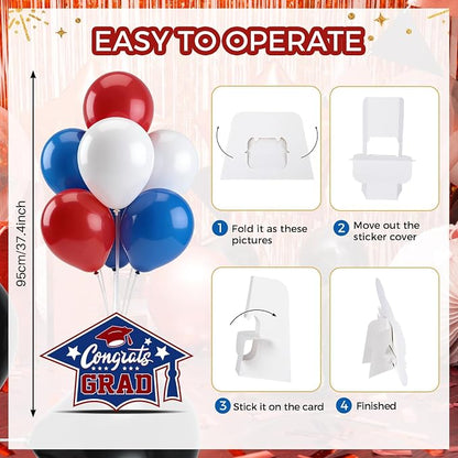 6 Sets 2026 Graduation Balloon Stand Kit - Image 5