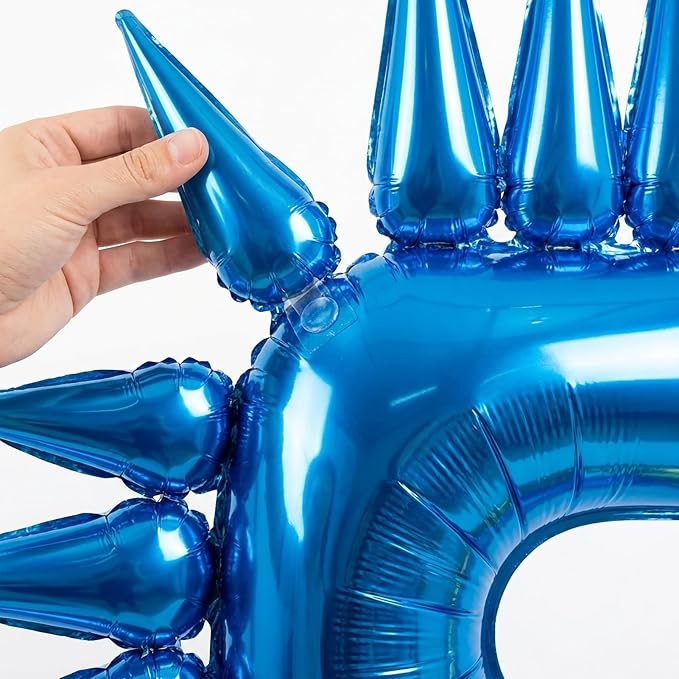 Speed Hedgehog 5th Birthday Balloon Centerpiece Set Royal Blue Red Gold Latex - Image 7