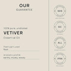 VINEVIDA Vetiver Essential Oil 4 oz - Undiluted Candle Scent DIY Scents for Candlemaking Bulk Soap Making Safe Skin, 7.18 Ounces, 120.0 milliliters, 4.0 Fl Oz, 1