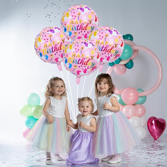 18 Inch Unicorn Balloons for Party Decor - Image 5