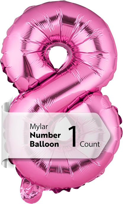 Restaurantware-Balloonify 16 Inch Number Balloon, 1 Digital Party Balloon by Restaurantware