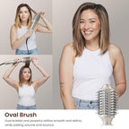 5-in-1 Hot Air Styler Kit – 110,000 RPM Fast-Drying Dryer, Auto-Wrap Curlers, Straightening & Volumizing Brushes All-in-One