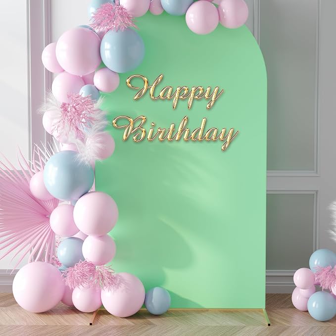 Neatsure Arch Backdrop Stand and Cover Set, 7.2FT Metal Photo Balloon Arch - Image 2