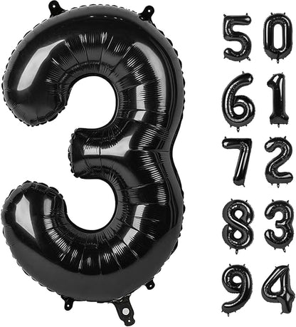 Black 3 Balloon by IWERP