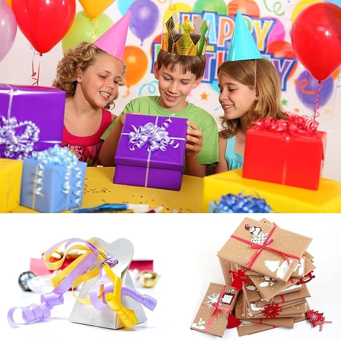 48 Rolls 5mm 11 Yards Curling Balloon String Roll Ribbons, Gift Wrapping Ribbons - Image 5