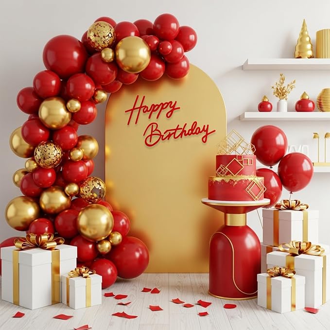 TONIFUL Happy Birthday Sign for Backdrop - Image 5